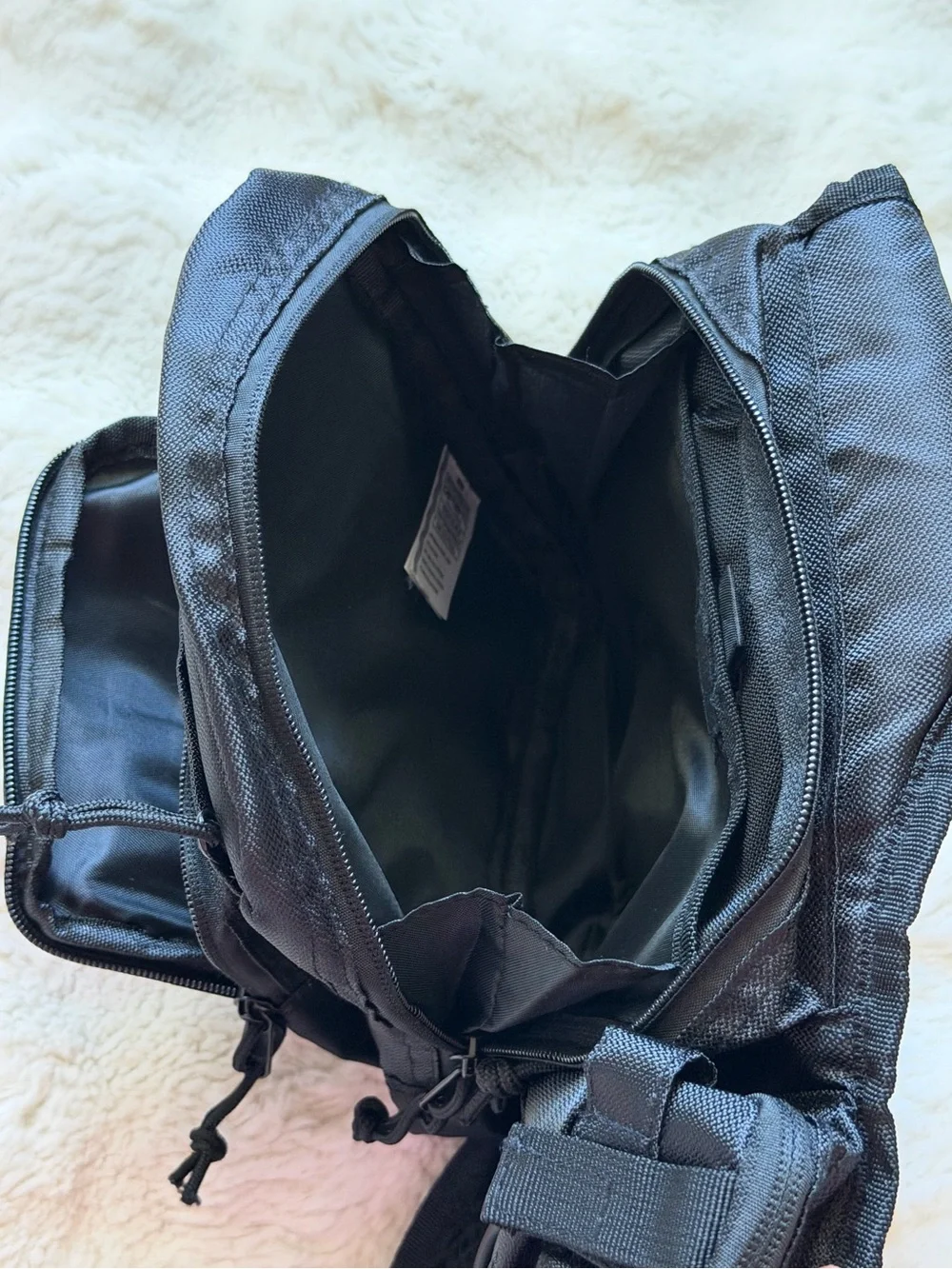 Carhartt WIP Delta Sling Bag Black Crossbody Gorpcore Utility